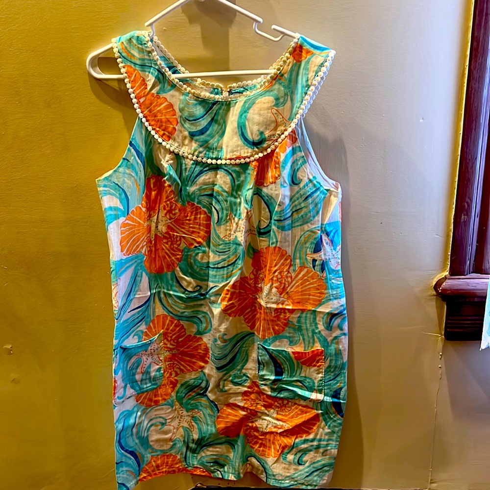 Lilly Pulitzer Shell dress Size Large